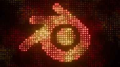 Abstract Blender icon(red)